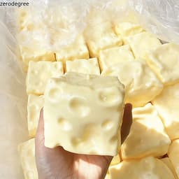 Squishy phô mai khổng lồ chứa vaseline – mềm chậm, béo ngậy và dễ tạo hình, đồ chơi giảm căng thẳng 3