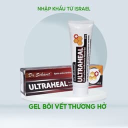 Nhập khẩu Israel🇮🇱) ULTRAHEAL-Gel bôi vết thương hở, Gel nhanh lành vết thương, gel nhanh lành vết bỏng(Tuýp 25g) 3