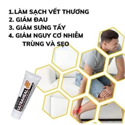 Nhập khẩu Israel🇮🇱) ULTRAHEAL-Gel bôi vết thương hở, Gel nhanh lành vết thương, gel nhanh lành vết bỏng(Tuýp 25g) 1
