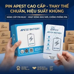 (BH 2 năm) Pin DUNG LƯỢNG CAO cho các dòng ip 7,8,X,XS,11,12,13,14 series 2