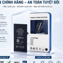 (BH 2 năm) Pin DUNG LƯỢNG CAO cho các dòng ip 7,8,X,XS,11,12,13,14 series 1