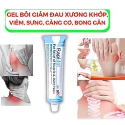 Kem Bôi Giảm Đau Rapidol Gel 60g - Giúp Giảm Đau Nhức Xương Khớp, Viêm Khớp, Căng Cơ Hiệu Quả [TAOTAOSHOP123] 1