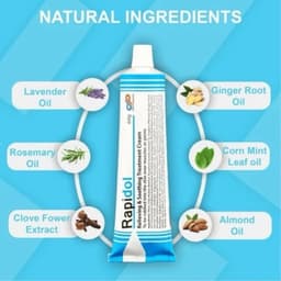 Kem Bôi Giảm Đau Rapidol Gel 60g - Giúp Giảm Đau Nhức Xương Khớp, Viêm Khớp, Căng Cơ Hiệu Quả [TAOTAOSHOP123] 3
