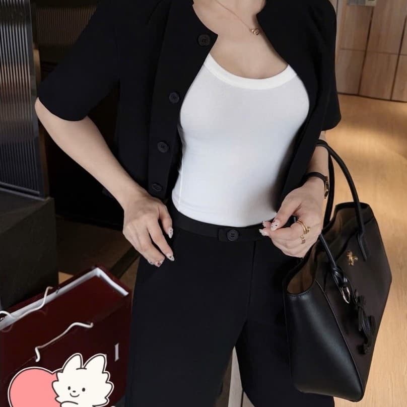 SET VEST TN QUẦN NGỐ Mã 1976