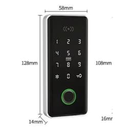 Khóa điện tử vân tay mã số thẻ từ cửa tủ thông minh điều khiển qua ứng dụng Ttlock, an toàn và tiện lợi. 6
