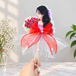(Combo 5) Phôi Váy Xoè 5 Meka Nhiều Mẫu Siêu Xinh Đựng Tiên Làm Quà Tặng Mẹ, Vk Người Yêu Ngày 8/3 - 20/10 - 20/11 3