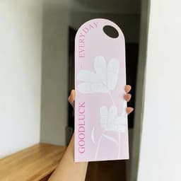 Xấp 10 cái bìa giấy cứng dùng để gắn hoa, bìa thiệp giấy cài hoa có quai cầm cực xinh xắn, cực thơ (không kèm hoa) 6