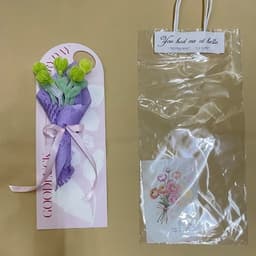 [Tặng Túi+ Thiệp] Quà tặng 20/10,Hoa cài thiệp,hoa ly kẽm nhung,món quà ý nghĩ phù hợp tặng 20/10,20/11,8/3 7