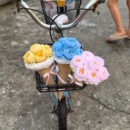 [Tặng Túi+ Thiệp] Quà tặng 20/10,Hoa cài thiệp,hoa ly kẽm nhung,món quà ý nghĩ phù hợp tặng 20/10,20/11,8/3 9