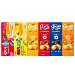 COMBO 5 Hộp BÁNH Hura 90g/ Goody 120g Jamy  Bibica 1