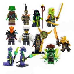 Tổng Hợp Nhân Vật Mô Hình Lắp Ghép Ninjago Minifigures Dragon Rising alfonzo,Frak,Fuji Dove 7