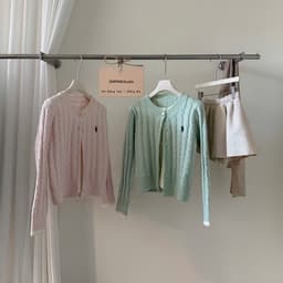𝙀𝙈𝙋𝙄𝙉𝙆𝙎𝙩𝙪𝙙𝙞𝙤 / ÁO CDG 2IN1 THÊU  MÀU PASTEL XINH IU 7