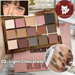 [Tặng cọ] Bảng Phấn Mắt UCANBE 16 Ô – Tông Nude Đào Dễ Dùng, Lì – Nhũ Lên Màu Chuẩn, Không Rơi Bột 9