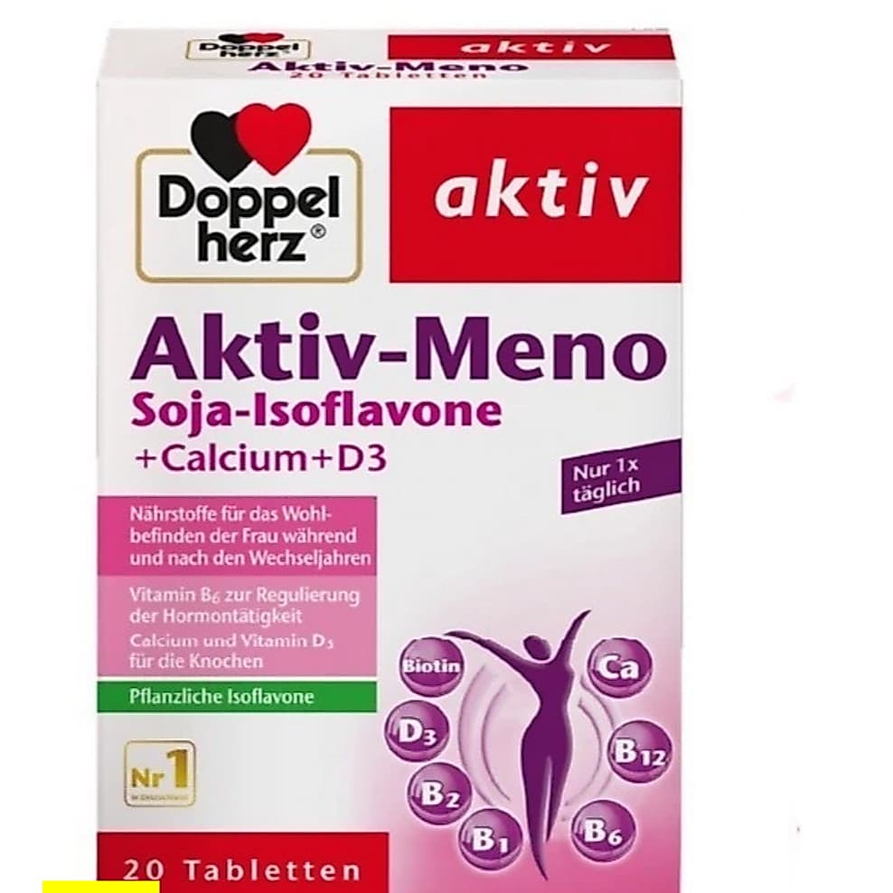 Aktiv-Meno  Viên Uống Cân Bằng Nội Tiết Tố Nữ,Hỗ Trợ Giảm Tần Suất Và Mức Độ Các Triệu Chứng Mãn Kinh< BUNBUN SHOP