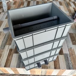 Bộ lọc tràn trên Baki cho hồ cá cảnh TẶNG GIÀN MƯA khi mua 4 tầng, 2-3-4 tầng, ống vào và ra phi 27 3