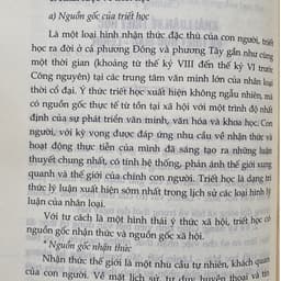 Sách - Giáo Trình Triết Học Mác - LêNin ( Dành Cho Bậc Đại Học Hệ Không Chuyên Lý Luận Chính Trị ) 6