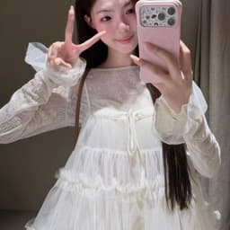 Set áo 2 món babydoll tiểu thư bồng bềnh siu xinh 9