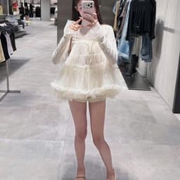 Set áo 2 món babydoll tiểu thư bồng bềnh siu xinh 7