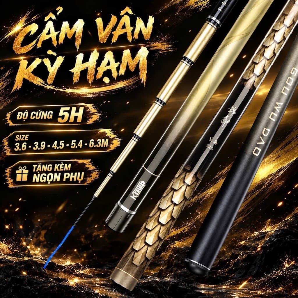 Cẩm Vân Kỳ Hạm 5h e đủ size ạ   3.6m= k, 3.9m= k , 4.5m= k, 5.4m= k, 6.3m=  Nhiều giảm ạ, kèm ngọn phụ