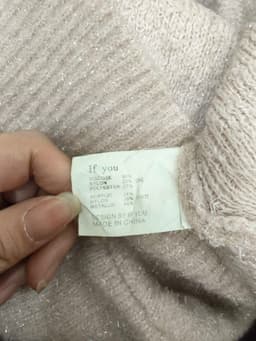 [2hand] Áo len hồng bling form rộng freesize đến 2XL 5