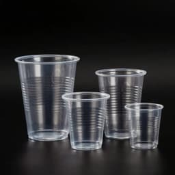 50 cốc nhựa PP dùng 1 lần có nắp /không nắp nhiều kích cỡ 125ml-500ml phù hợp đi picnic đựng trà sữa cà phê 1