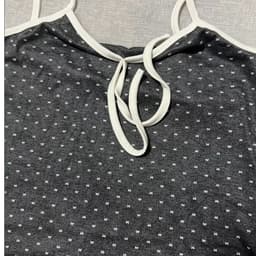 (Chic Seoul) Set áo len cardigan bi phối nơ nhỏ 2 màu xám trắng và đỏ đun kem phong cách Nertro HQ (ảnh thật 2 ảnh cuối) 9