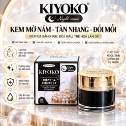 Bộ Kem Kiyoko Mờ Nám, Tàn Nhang, Đồi Mồi, Dưỡng Trắng Da, Giữ Ẩm, Se Khít Chân Lông 15gam 4