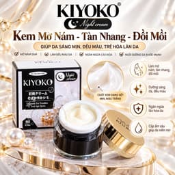Bộ Kem Kiyoko Mờ Nám, Tàn Nhang, Đồi Mồi, Dưỡng Trắng Da, Giữ Ẩm, Se Khít Chân Lông 15gam 5