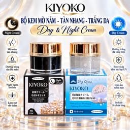 Bộ Kem Kiyoko Ngừa Nám, Tàn Nhang, Đồi Mồi, Tái Tạo Làn Da, Dưỡng Trắng Da, Giữ Ẩm, Chống Nắng 15g 2