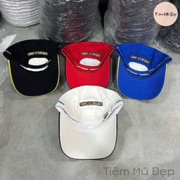 Mũ lưỡi trai Ya Ma Ha, nón kết thêu số 46 chất vải kaki mềm dày đẹp 2