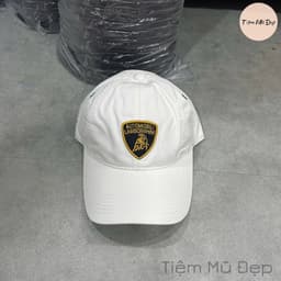 Mũ lưỡi trai Lambo, nón kết chất vải kaki nam nữ thiết kế thời trang, xịn đẹp 3