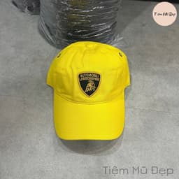 Mũ lưỡi trai Lambo, nón kết chất vải kaki nam nữ thiết kế thời trang, xịn đẹp 6