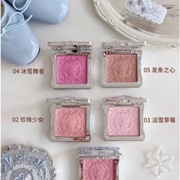 [Sẵn] Phấn Má Hồng Bộ Sưu Tập Thiên Nga Tuyết Snow Ballet Flower Knows Collection 4
