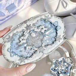 [Sẵn All - Hỏa Tốc] ❄️ Bảng Phấn Mắt Thiên Nga Tuyết Snow Ballet Flower Knows Chính Hãng 3