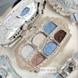 [Sẵn All - Hỏa Tốc] ❄️ Bảng Phấn Mắt Thiên Nga Tuyết Snow Ballet Flower Knows Chính Hãng 8