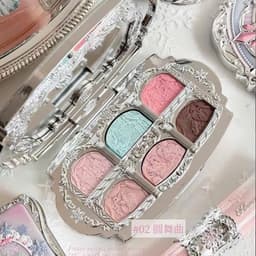 [Sẵn All - Hỏa Tốc] ❄️ Bảng Phấn Mắt Thiên Nga Tuyết Snow Ballet Flower Knows Chính Hãng 7
