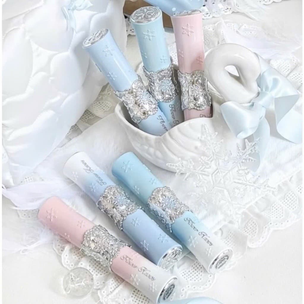 [Sẵn All - Hỏa Tốc] ❄️ Son Bóng Hai Đầu Thiên Nga Tuyết Snow Ballet Flower Knows Chính Hãng