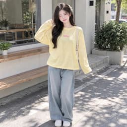 Áo thun nữ dài tay chất thun giấy xước mỏng mịn mát xu hướng năm nay in chữ baby hồng đáng yêu BYN BYN TG BABY22 4