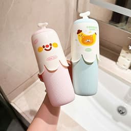 Hộp Đựng Bàn Chải, CÔC Đánh Răng Đi Du Lịch 2 Trong 1 XINH XĂN, TIỆN LỢI AB18 5
