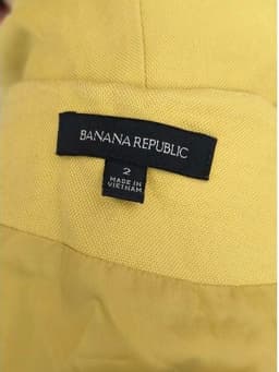 [2hand] Đầm sát nách vạt chéo dạ có lớp lót vàng dây buộc eo size S M 5
