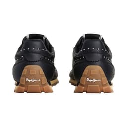 [Chính Hãng] Giày Nữ Pepe Jeans London Đính Đinh Đen, Sneaker Da Cổ Điển Phối Studs Cá Tính Mẫu Mới 4