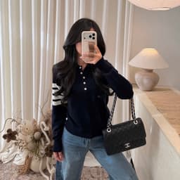 𝐬𝐭𝐮𝐝𝐢𝐨𝐛𝐲𝟐𝟓 | ÁO LEN POLO MỎNG PHỐI TAY KẺ HÀNG QC 2