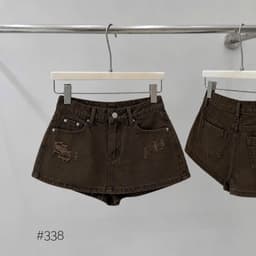 {Deal Mở Bán} Quần Váy Jeans Nử Dáng Ngắn QC Ôm Dáng Phong Cách Hàn Quốc Dễ Mặc-A9 5