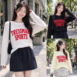 Áo thun nữ form rộng in hình chữ đỏ siêu xinh chất thun giấy mềm BYN BYN TG TRESS8 1