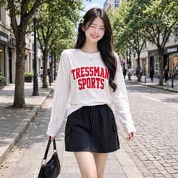 Áo thun nữ form rộng in hình chữ đỏ siêu xinh chất thun giấy mềm BYN BYN TG TRESS8 9