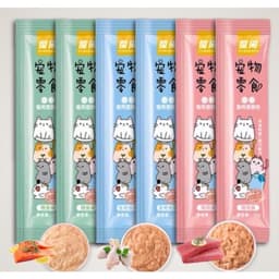 [Hoả tốc] Combo 50-100-150-200 Súp Thưởng Shizuka,S2Pet Cho mèo 15g, Thanh Pate Bổ Dưỡng Cho Mèo 15g 4