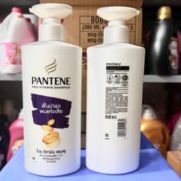 [ CHUẨN THÁI] DẦU GỘI PANTENE PRO-V NỘI ĐỊA THÁI LAN 380ml/chai. TÍM PHỤC HỒI-HỒNG GIẢM TÓC RỤNG 8