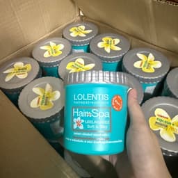 [ CHUẨN THÁI ] KEM Ủ TÓC HOA SỨ LOLENTIS HAIR SPA 500ml/HỦ NỘI ĐỊA THÁI LAN 7