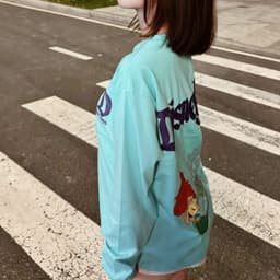 (Hoả tốc 4h ) Áo thun Đissneyyy xanh tiff trendy trẻ trung boxy form Nabi 3