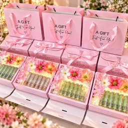Combo 10 Hộp Quà Hoa Tiền Kèm Túi Đựng - Hộp A GIFT - Hộp Đựng Quà Tặng (Không Kèm Quà) 3